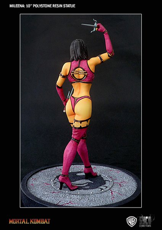 Illustration for article titled This Mortal Kombat Statue Isn't Afraid to Show a Little Skin